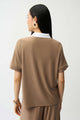 Joseph Ribkoff Silky Knit Boxy Top With Polo Collar 261164