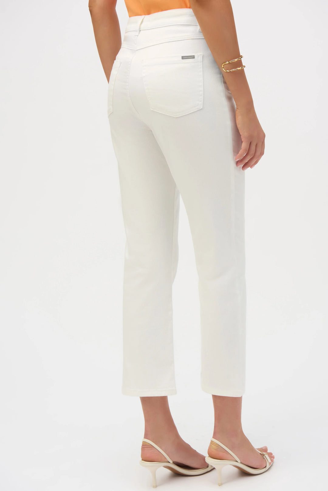 Joseph Ribkoff Margot Classic Straight Leg Stretch Jeans  261995  White