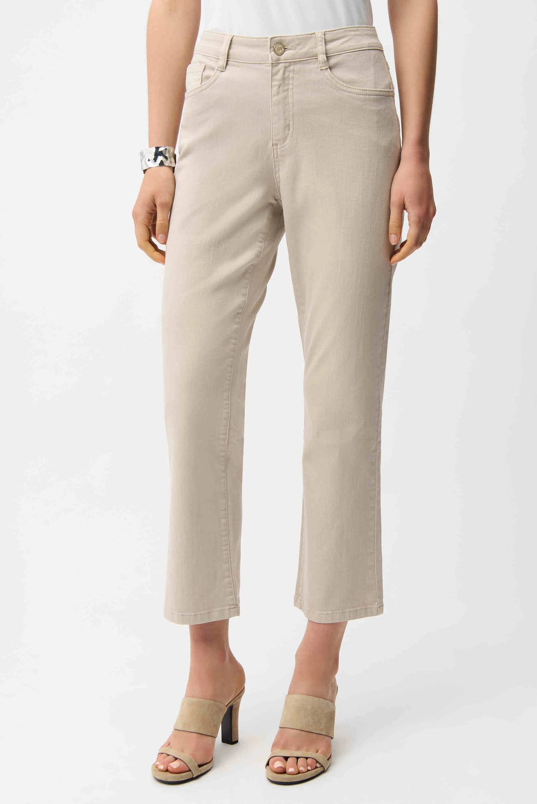 Joseph Ribkoff Margot Classic Straight Leg Stretch Jeans  261995  Moonstone