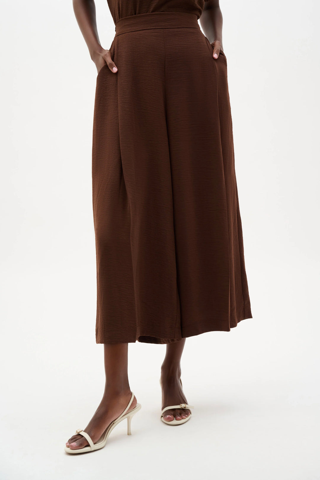 Joseph Ribkoff Culotte 262196 Mahogany