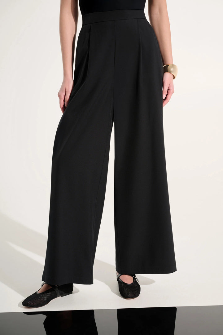 Joseph Ribkoff Pull-On Wide Leg Pants  262622  Black