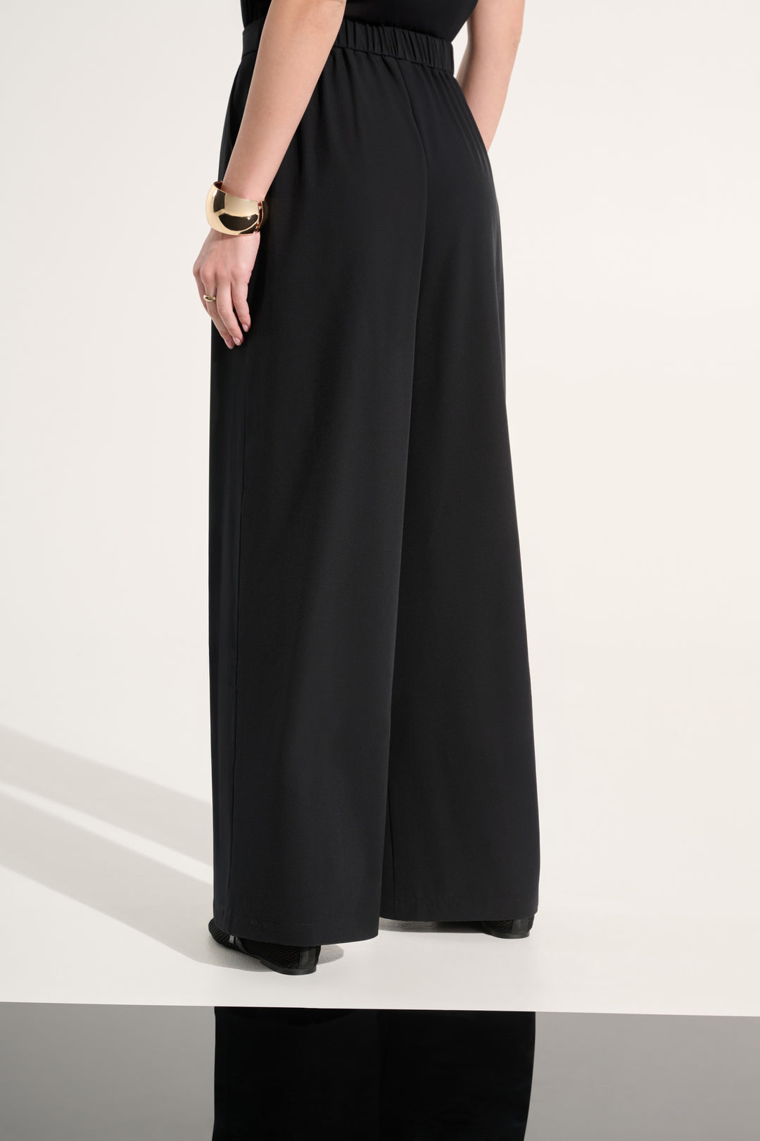 Joseph Ribkoff Pull-On Wide Leg Pants  262622  Black
