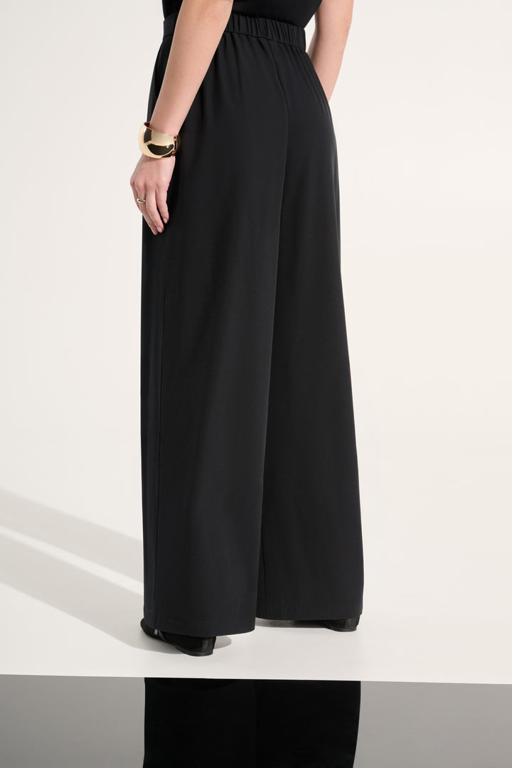Joseph Ribkoff Pull-On Wide Leg Pants  262622  Black