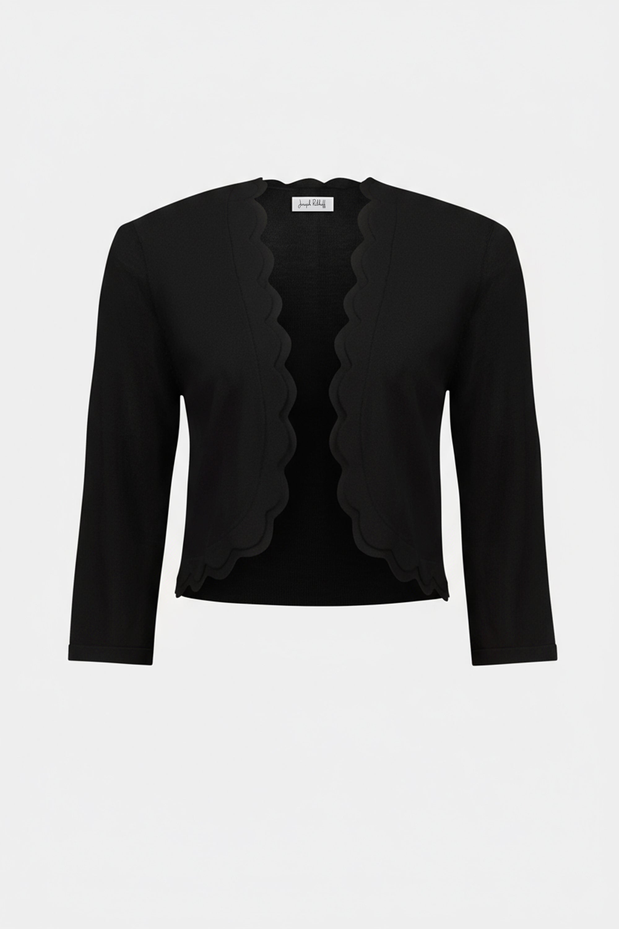 Joseph Ribkoff Fitted Bolero Cardigan 262923 Black – Crocus & Ivy