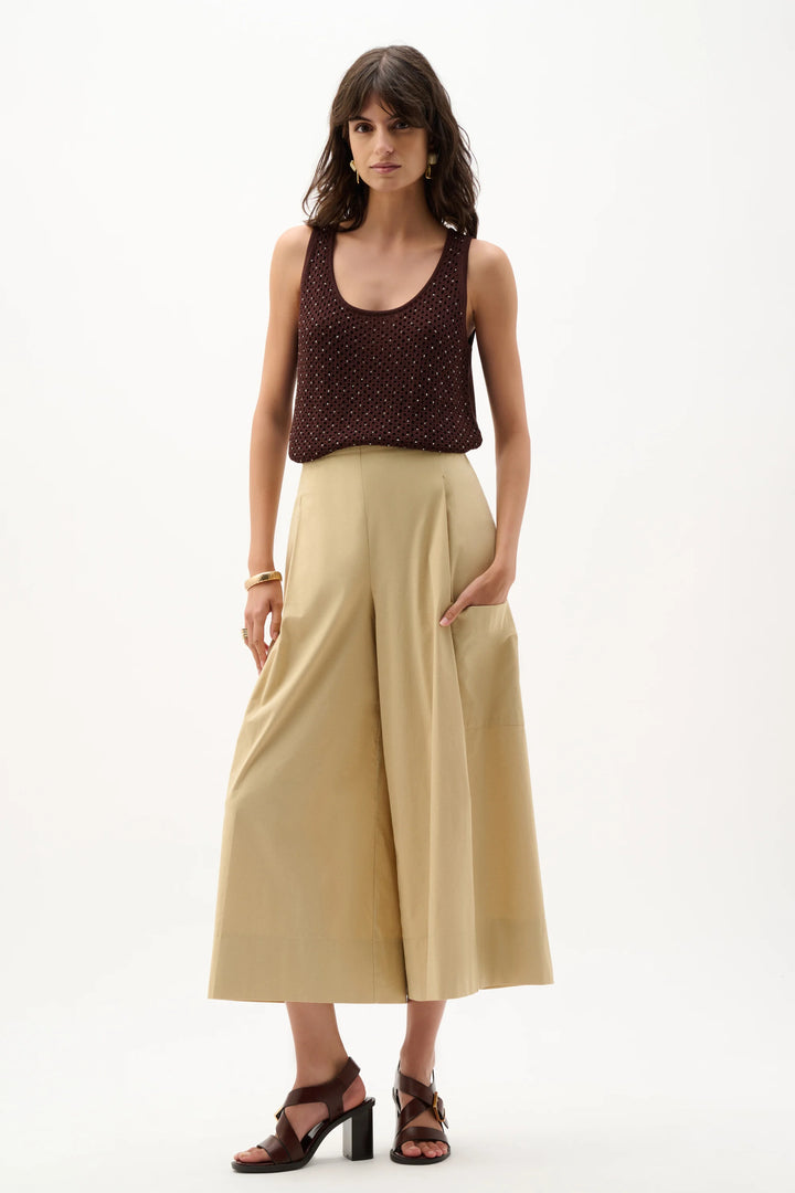 Joseph Ribkoff Embellished Knit Camisole  292957  Mahogany