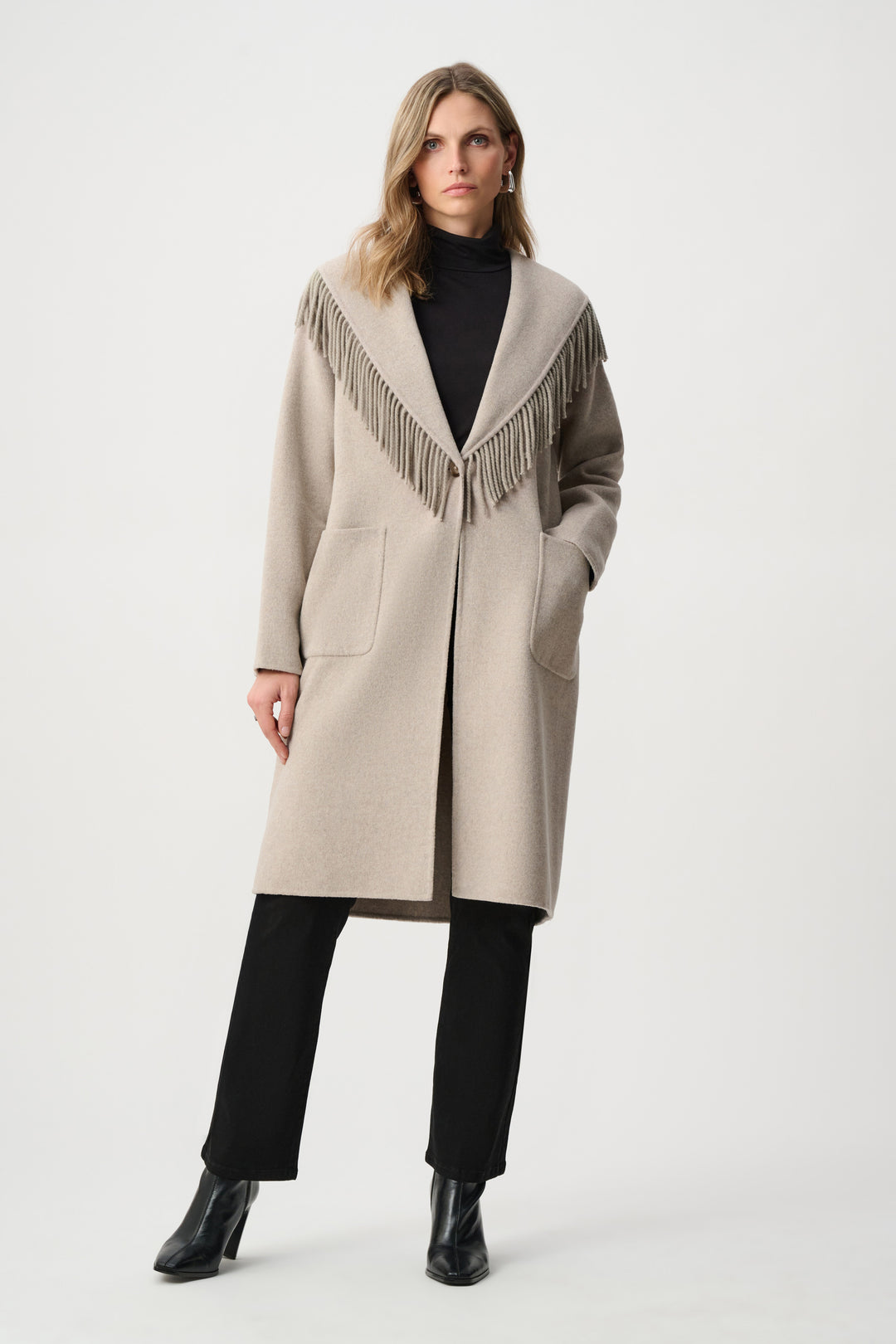 Joseph Ribkoff Fringe Jacket 263912