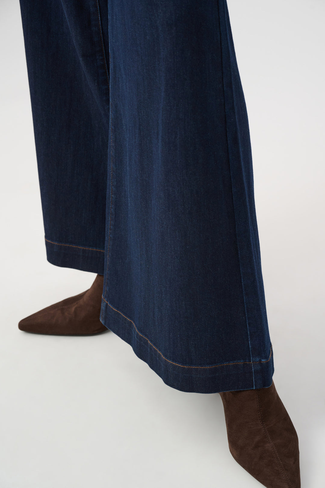 Joseph Ribkoff Denim Palazzo Jeans  264902  Dark Denim Blue