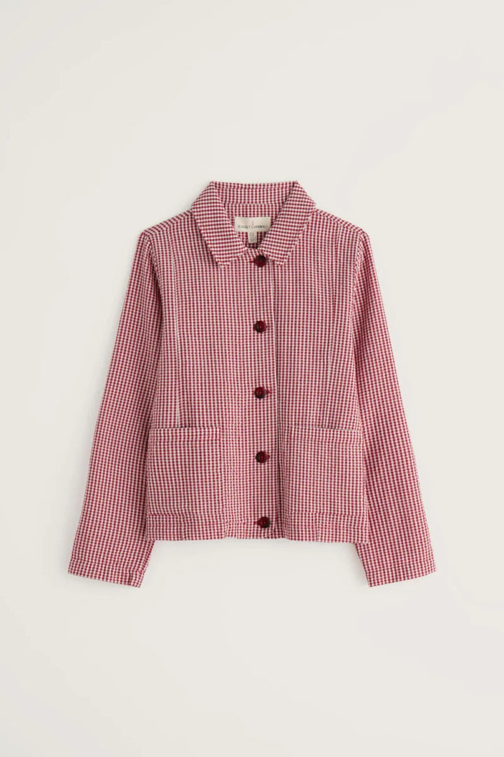 Seasalt Carnon Downs Jacket Scarlet