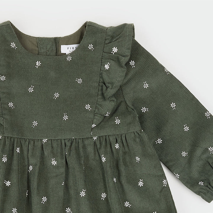 Petit Lem Baby Girl Dress and Tights Set  26EGW30E04B