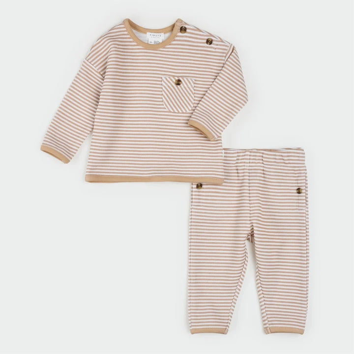 Petit Lem Baby Boy Top and Pant Set  26FGW32E12B