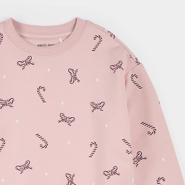 Petit Lem Baby Girl Long Sleeve Sweatshirt   26HRW60T09