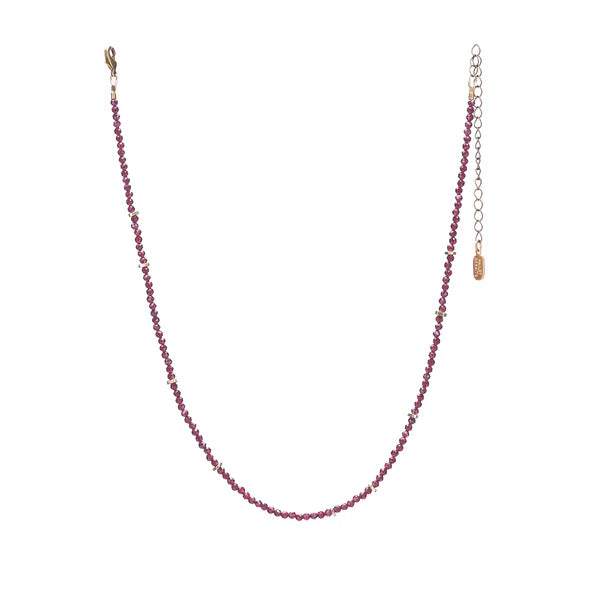 Hailey Gerrits Oso Necklace - Garnet