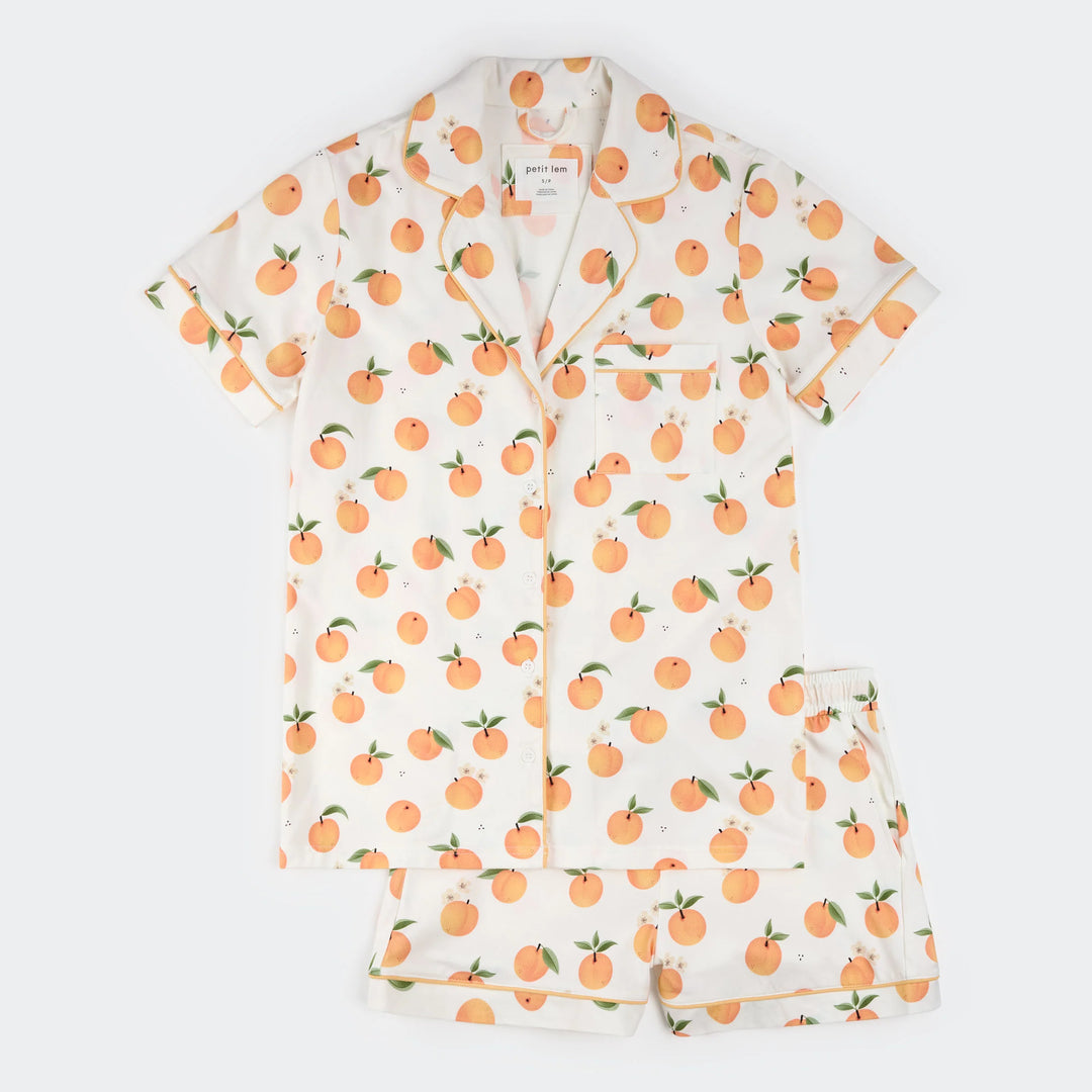 Petit Lem Ladies Peaches Pajama Set   26SRS8R01A