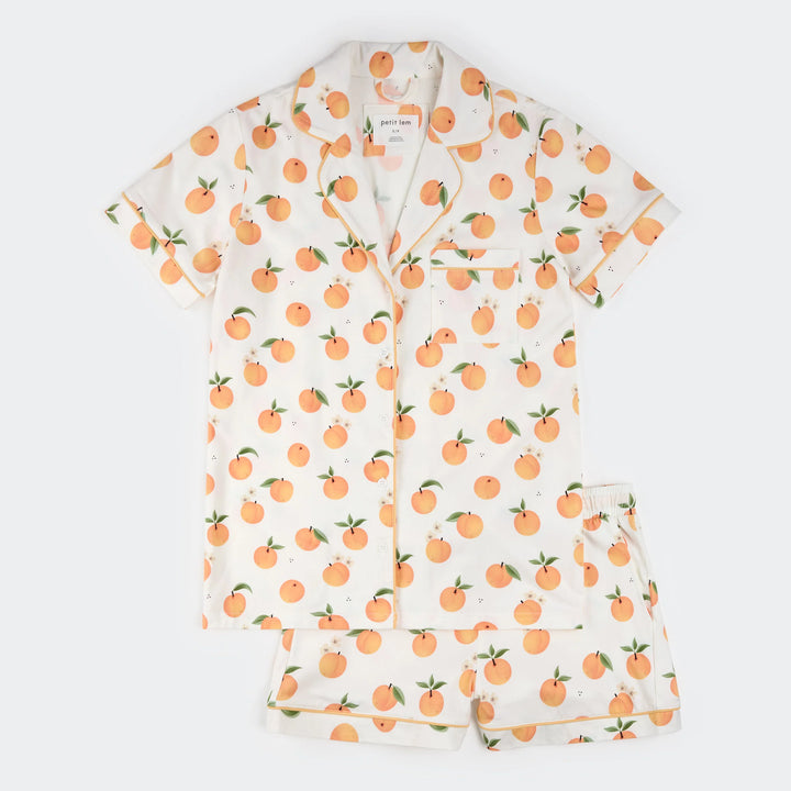 Petit Lem Ladies Peaches Pajama Set   26SRS8R01A