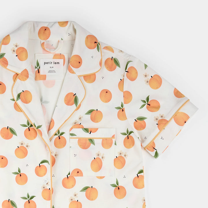 Petit Lem Ladies Peaches Pajama Set   26SRS8R01A
