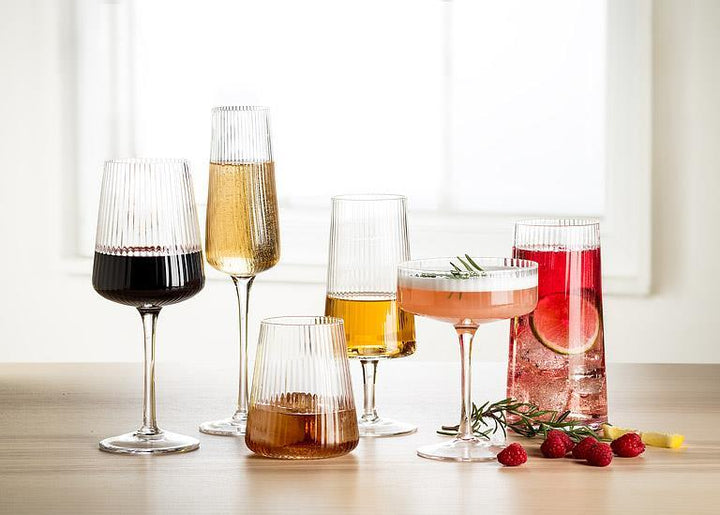Abbott Court Tight Optic Glassware