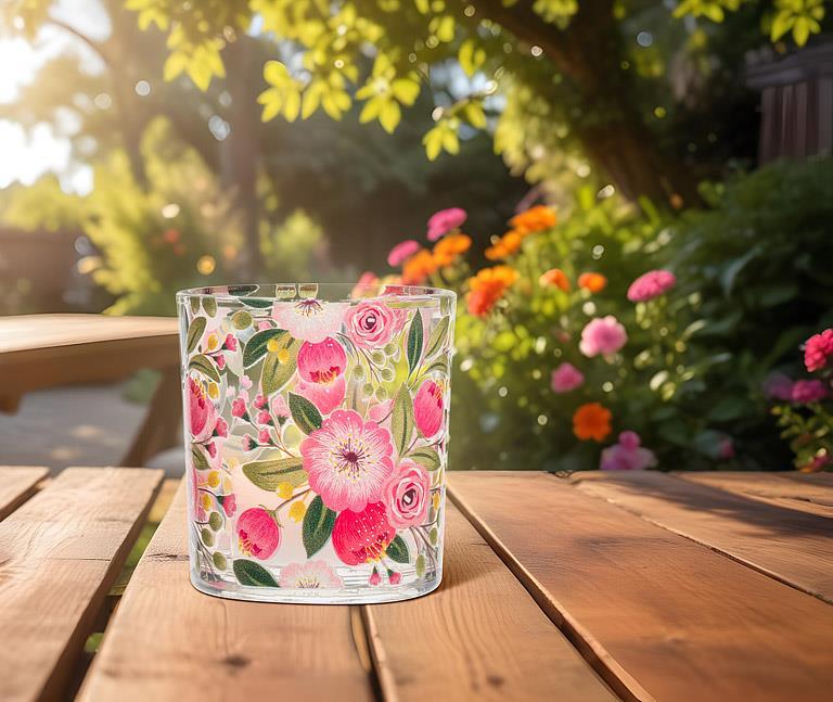 Abbott Bright Florals Votive