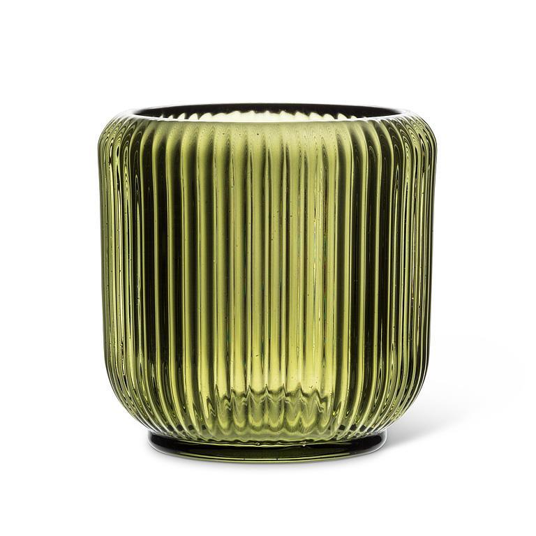 Abbott Ribbed Votive Holder  -  Large