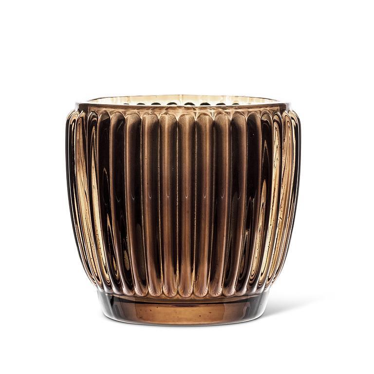 Abbott Ribbed Votive Holder  -  Small
