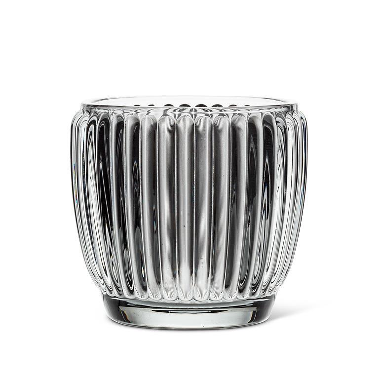 Abbott Ribbed Votive Holder  -  Small