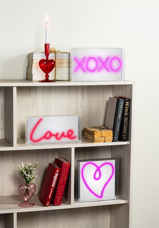 Abbott Neon Love Sign