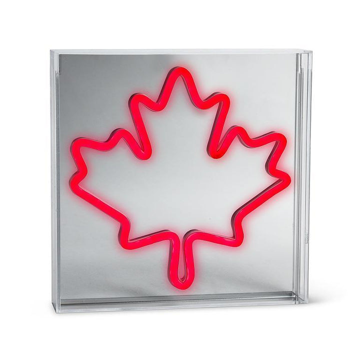 Abbot Maple Leaf Neon Sign