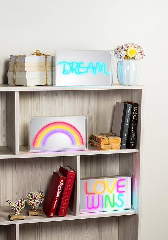 Abbott Rainbow Neon Sign