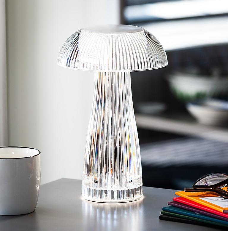 Abbott LED Table Light - Mushroom