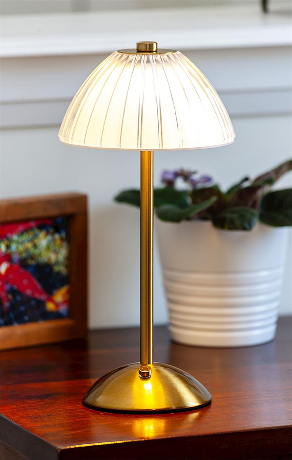 Abbott LED Table Light - Gold  097