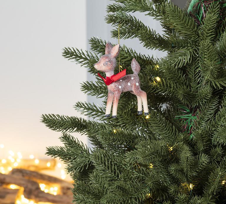 Abbott Vintage Standing Fawn Ornament