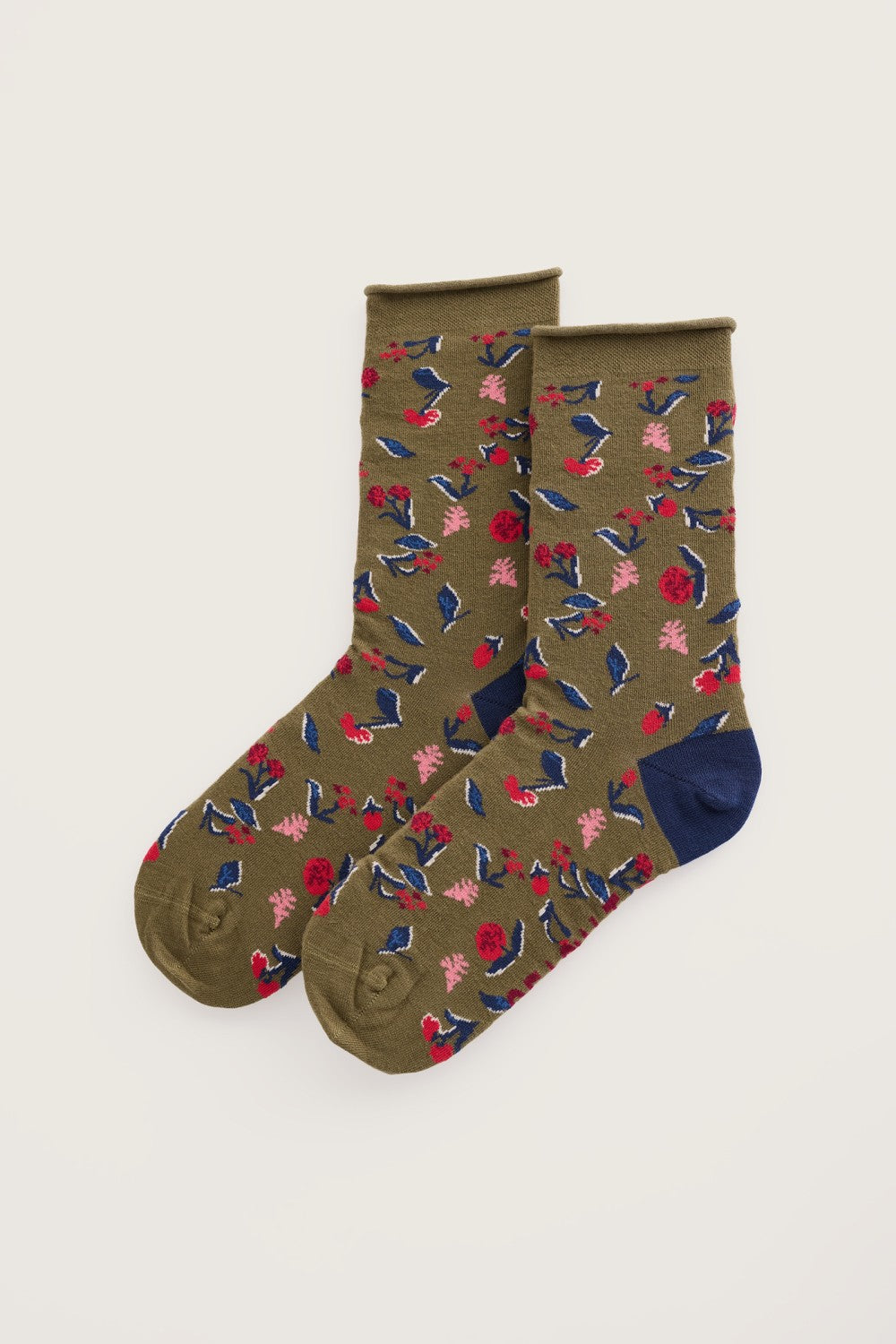 Seasalt Bamboo Arty Socks  38422  Plant Cuttings Fern Moss