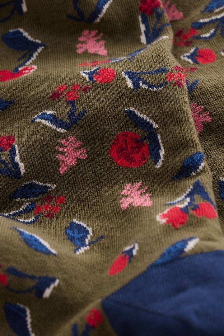 Seasalt Bamboo Arty Socks  38422  Plant Cuttings Fern Moss