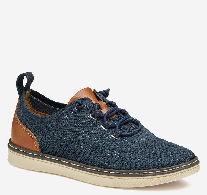 Johnston & Murphy Boys McGuffey - Navy Knit 28-13727 *