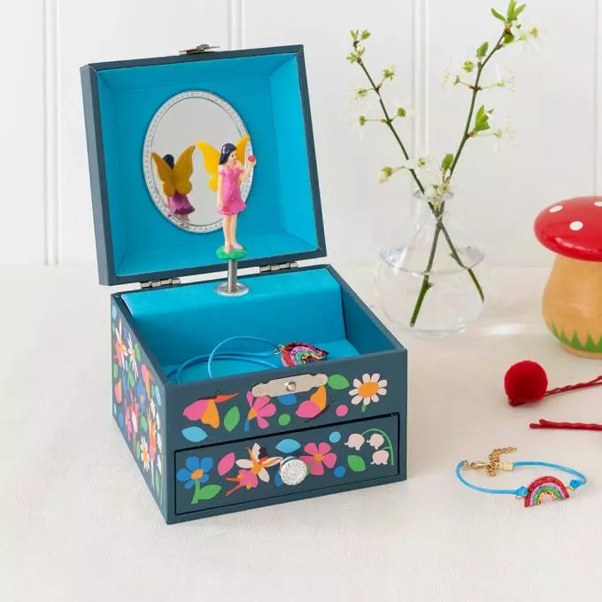 Rex London Musical Jewellery Box   29298  Fairies in the Garden