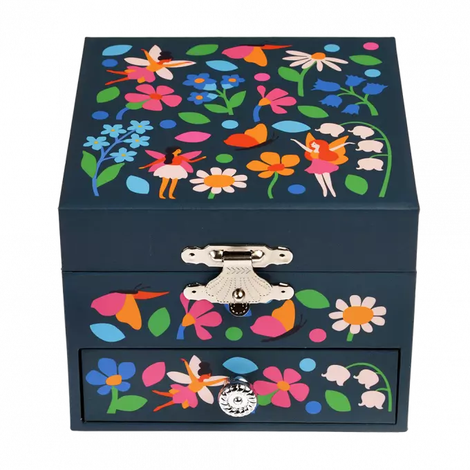 Rex London Musical Jewellery Box   29298  Fairies in the Garden