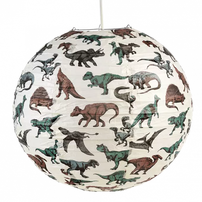 Rex London Paper Lampshade   29535   Prehistoric Land