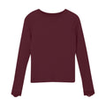Creamie Long Sleeve Tee  823070-4031  Burgundy