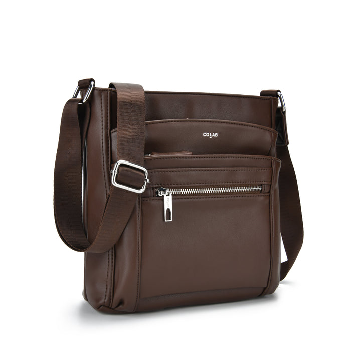 Colab Haven Crossbody  6851P   Chocolate