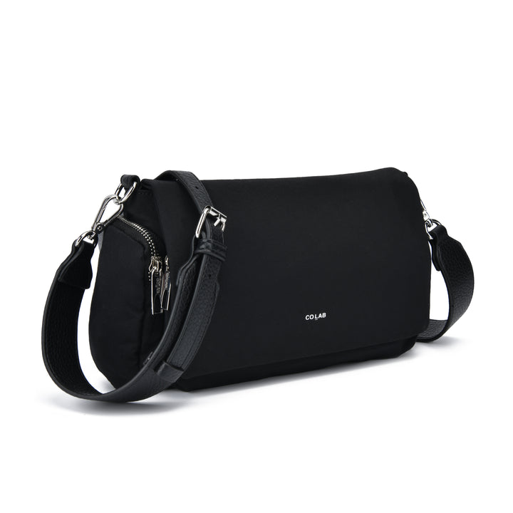 Colab Viva Nylon Crossbody Bag  7565N  Black