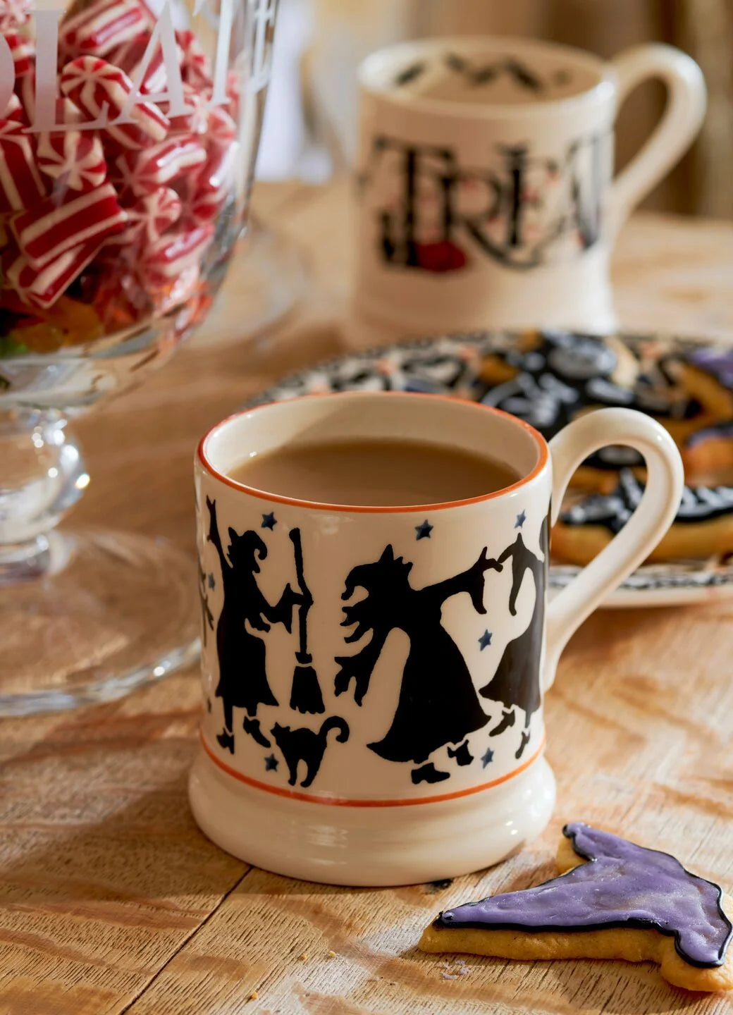 Emma Bridgewater Dancing Witches 1/2 Pt Mug