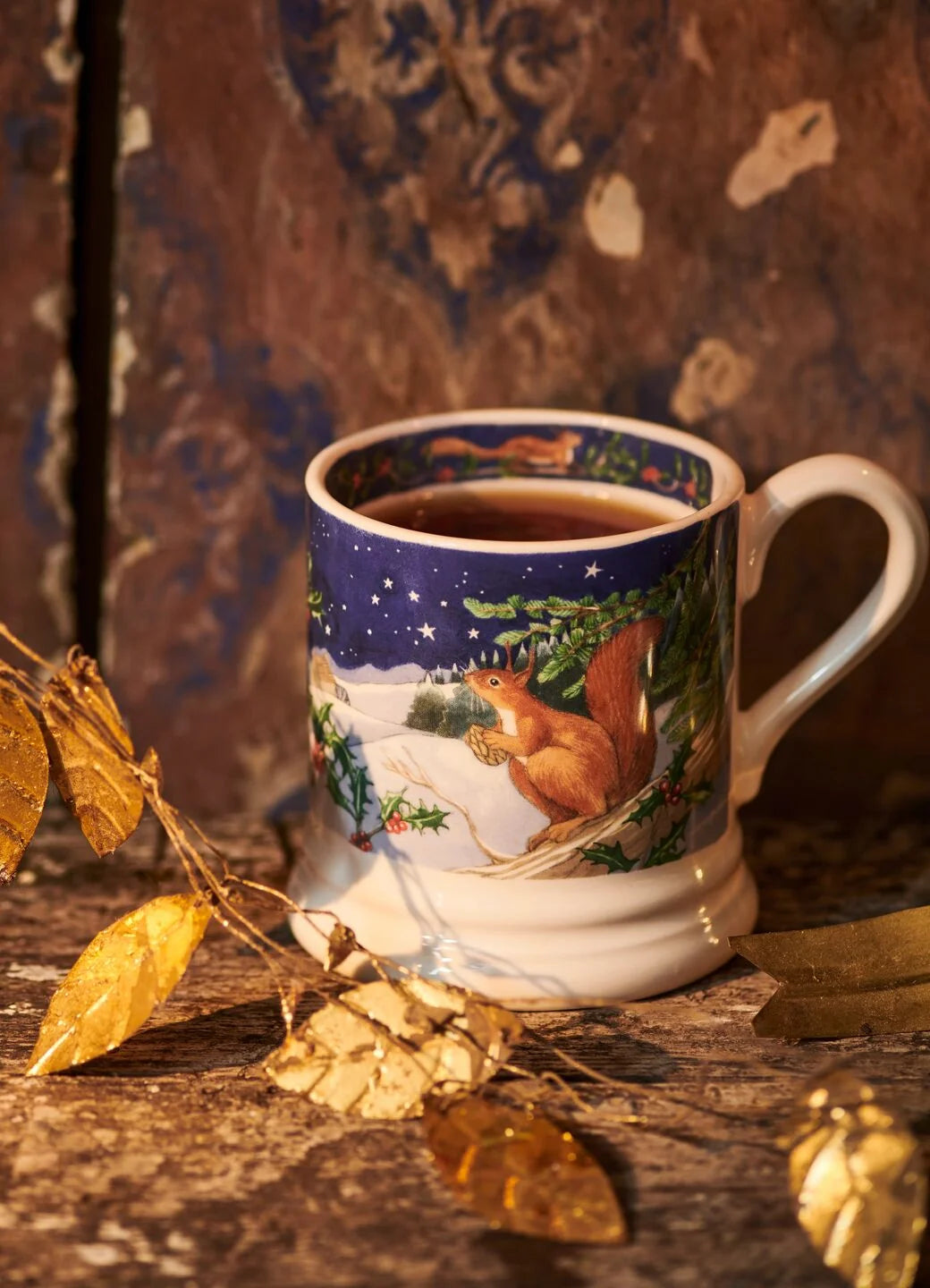 Emma Bridgewater 1/2 Pt Mug Midnight Squirrel