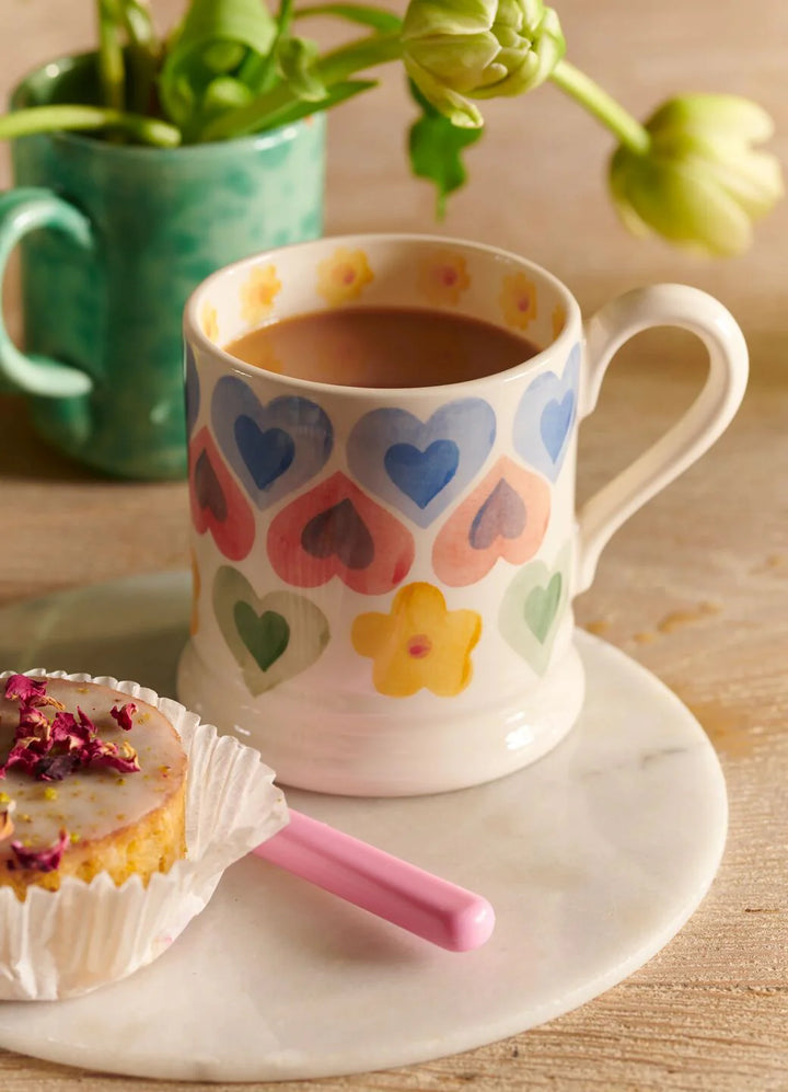 Emma Bridgewater 1/2 pt mug - Hearts and Flowers
