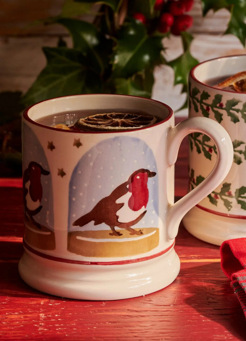 Emma Bridgewater Snow Globe Robin