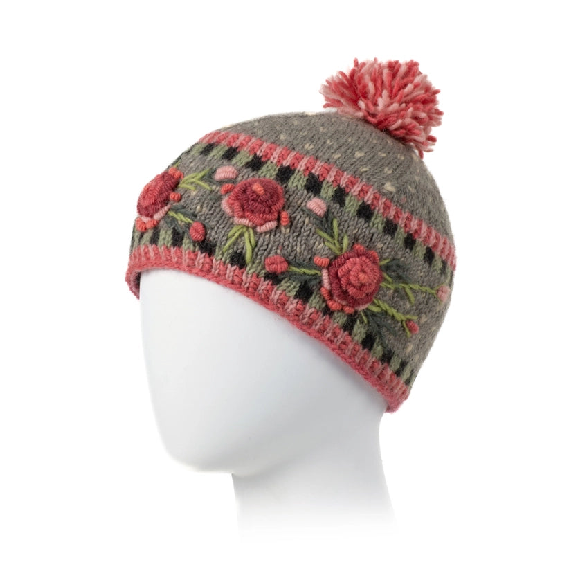 Lost Horizons Aubrey Beanie  -  Petal