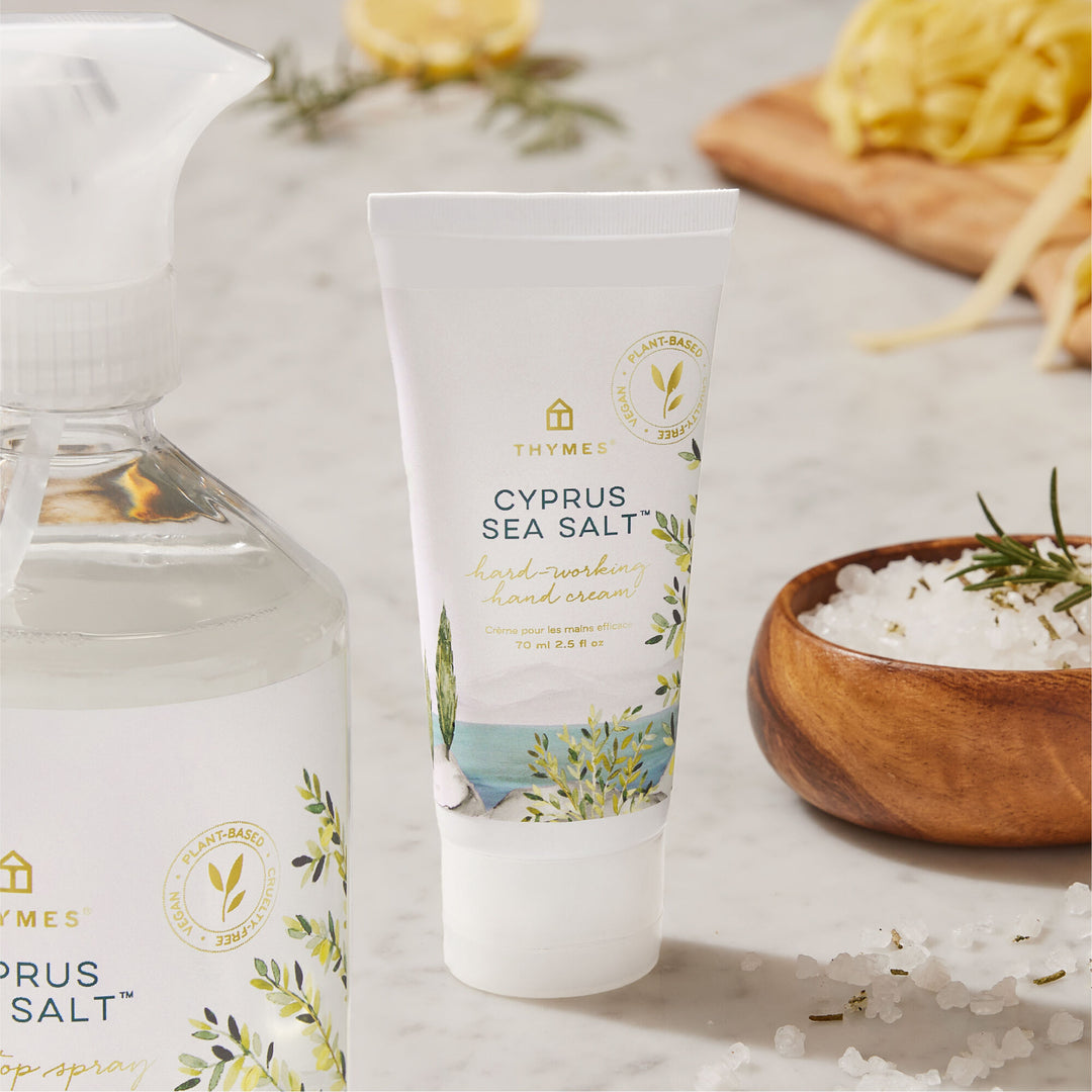 Thymes Cyprus Sea Salt Hard Working Hand Cream