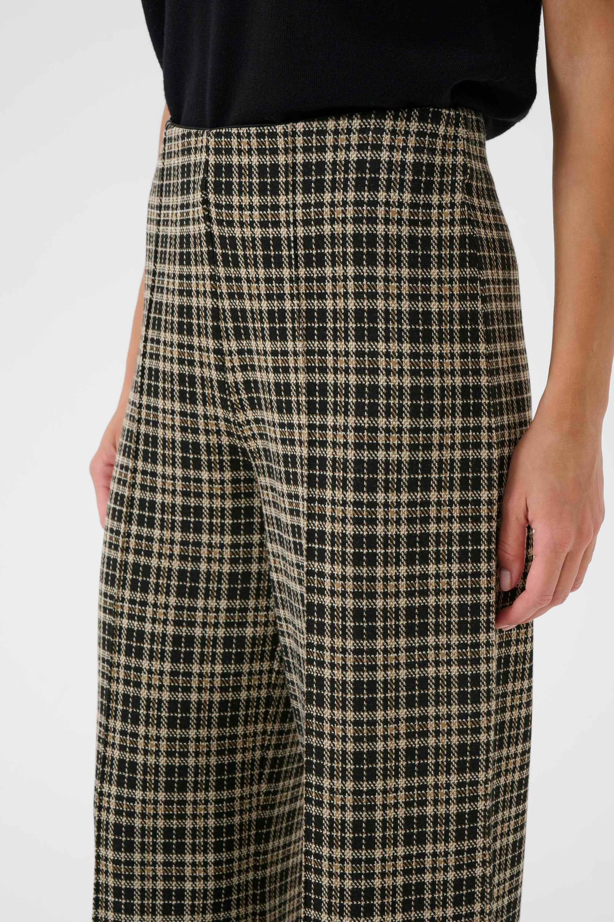 Part Two Ilisan 30305656 Dark Navy Check