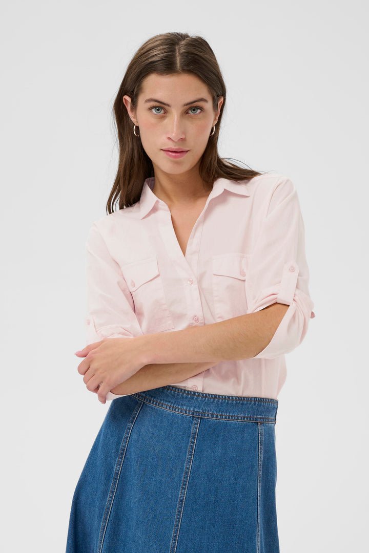 Part Two Cortnia Shirt 30305975 Mauve Chalk