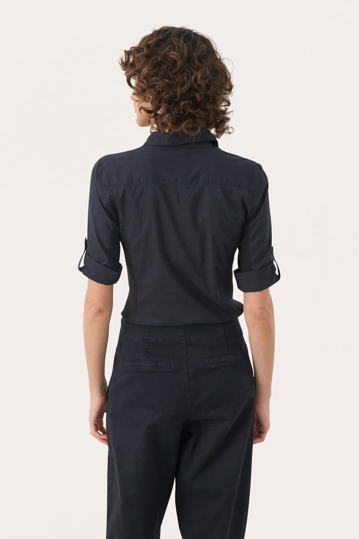 Part Two Cortnia Shirt 30305975 Dark Navy