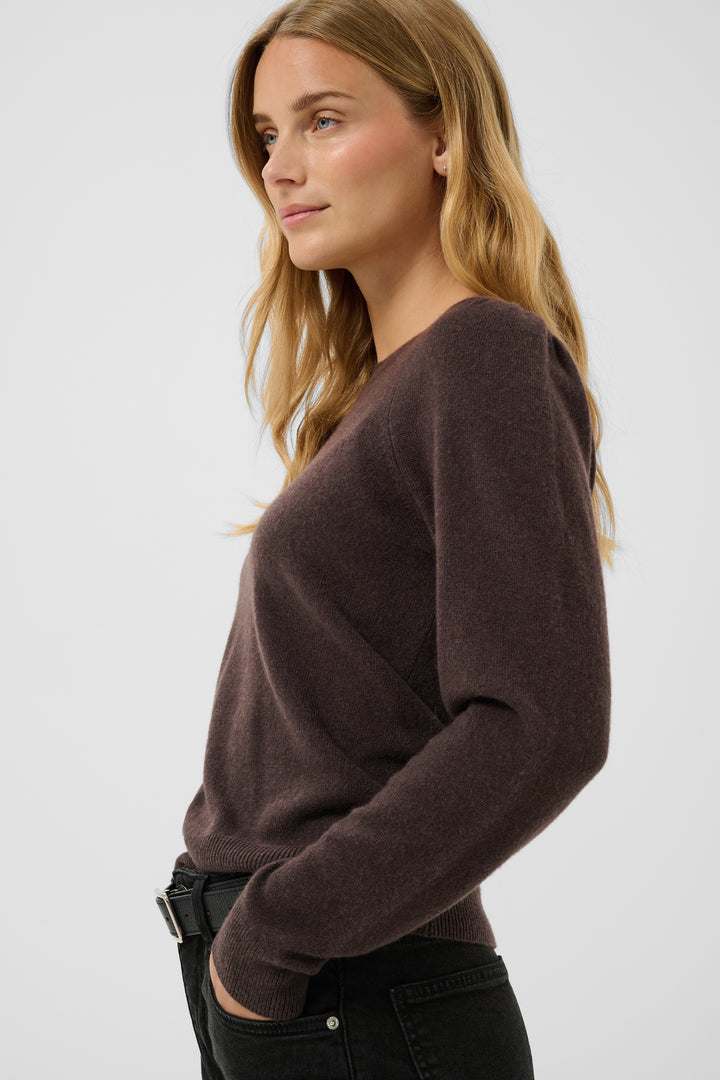 Part Two Evina Pullover  30307337  Mole Melange