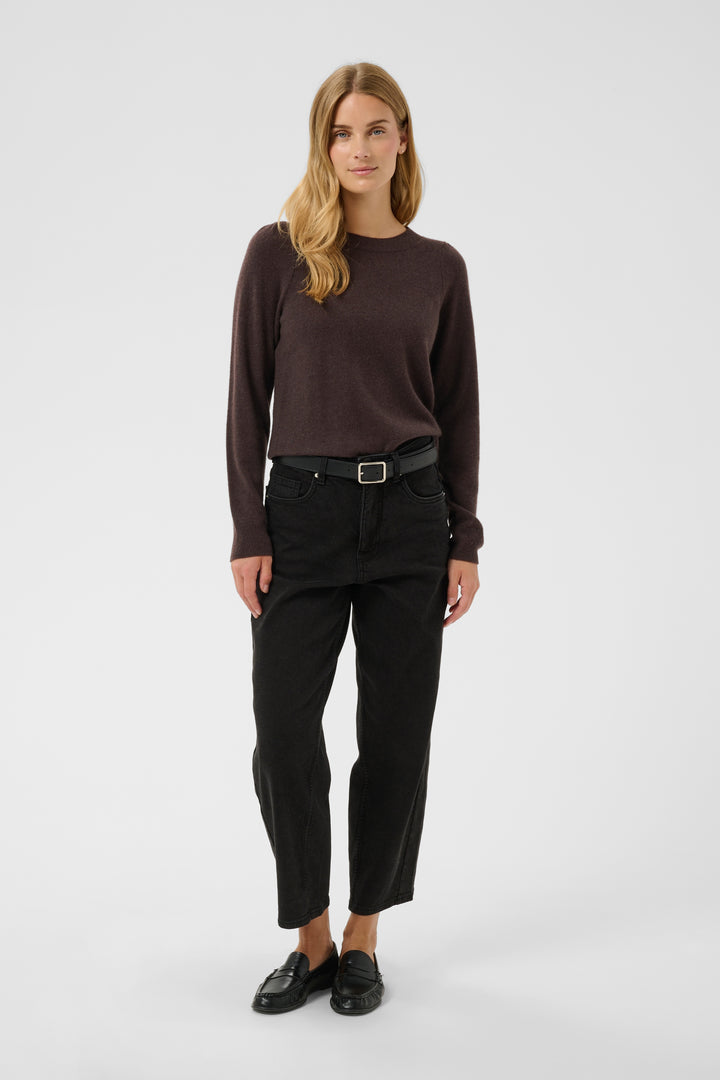Part Two Evina Pullover  30307337  Mole Melange